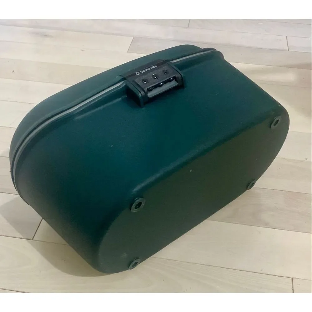 Vintage Samsonite Oyster GLS  Luggage Train Case Carry-On Combination Lock Made